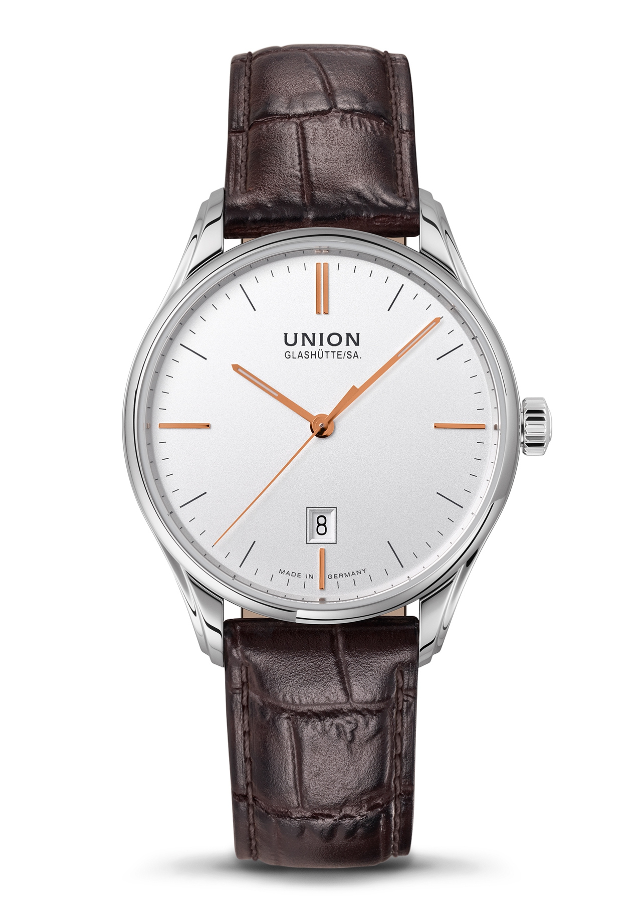 Union Glashütte SA. Viro Datum Herrenuhr D011.407.16.031.01