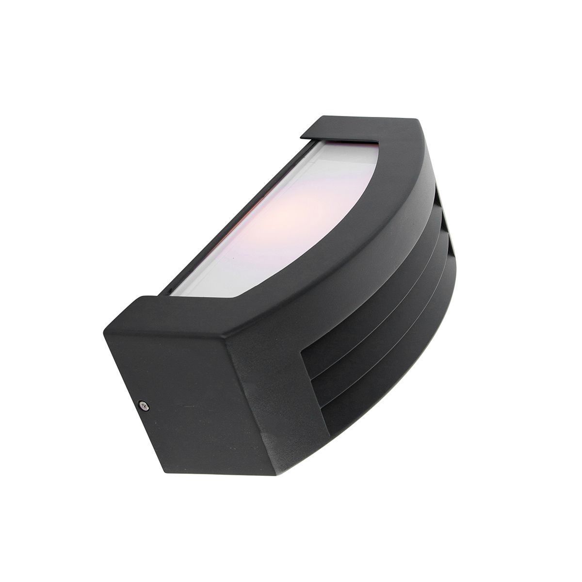 Moderne wandlamp antraciet IP44 - Hurricane 1