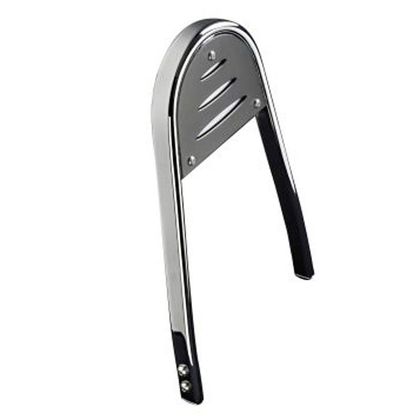 Sissy bar Highway Hawk confort complet - Gris / Noir