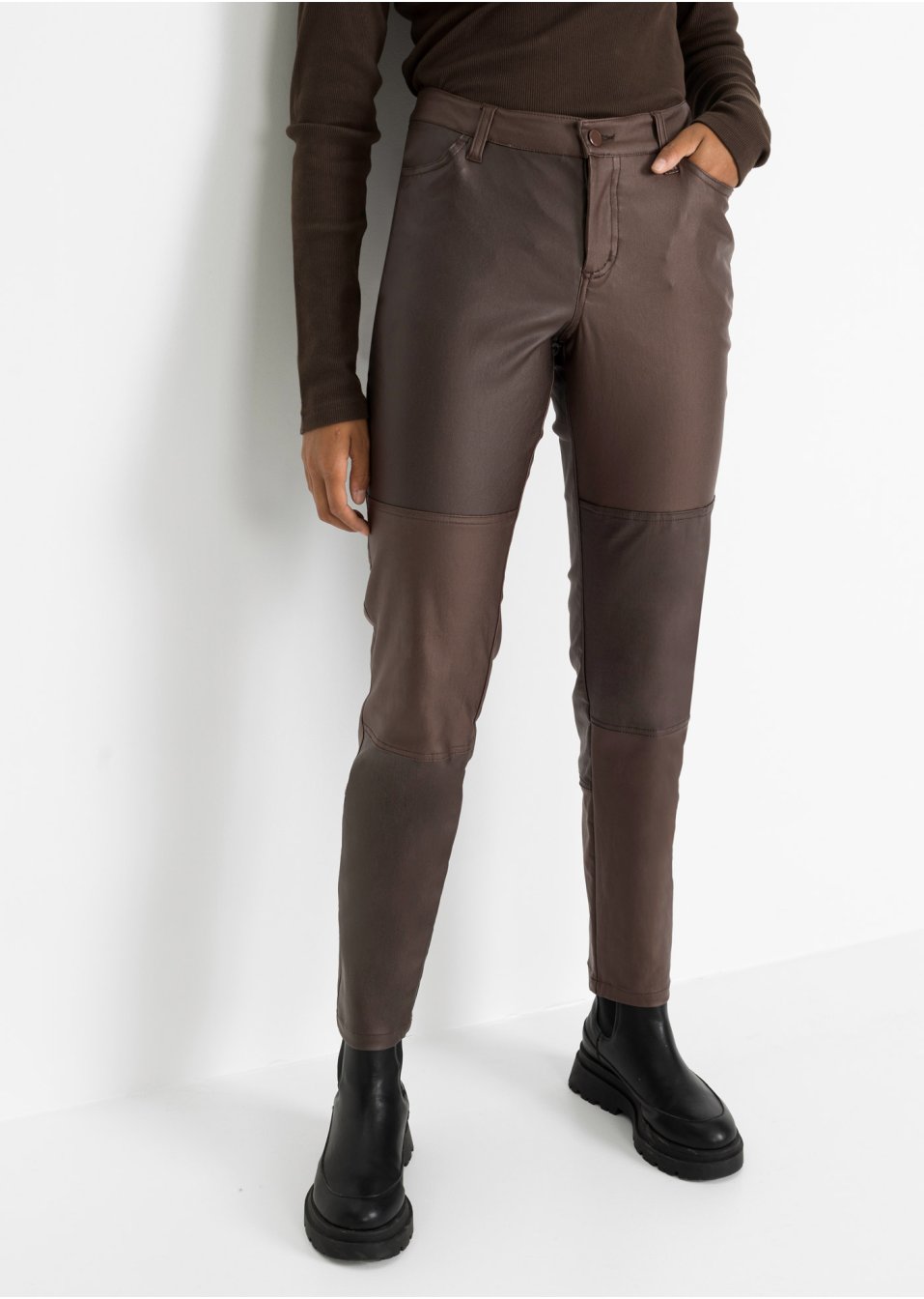 Pantalon avec color block