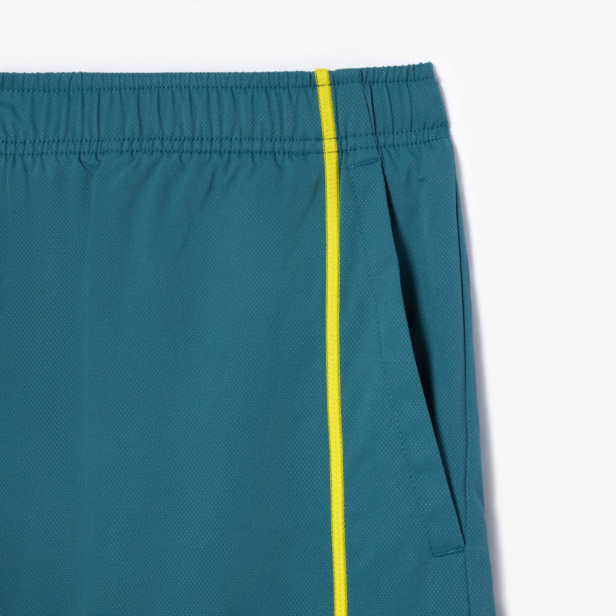 Ungefütterte Tennis-Trainingsshorts Bermudas - Blau - Lacoste - Herren
