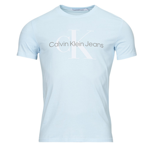 Calvin Klein Jeans - SEASONAL MONOLOGO TEE - Bleu