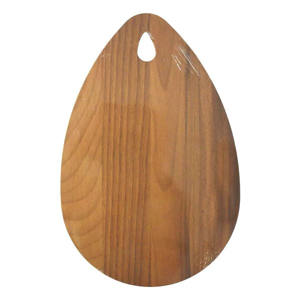 Planche à découper ovale, hêtre foncé 21 x 12 cm Wood Edition Fackelma