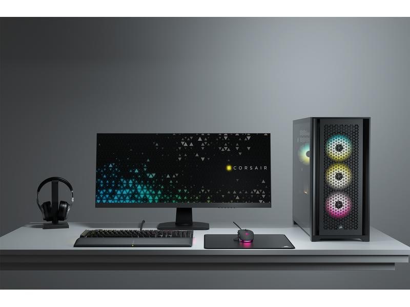 Corsair PC-Gehäuse Midi Tower 5000D Airflow TG Schwarz Corsair Midi Tower 5000D Airflow TG PC-Gehäuse