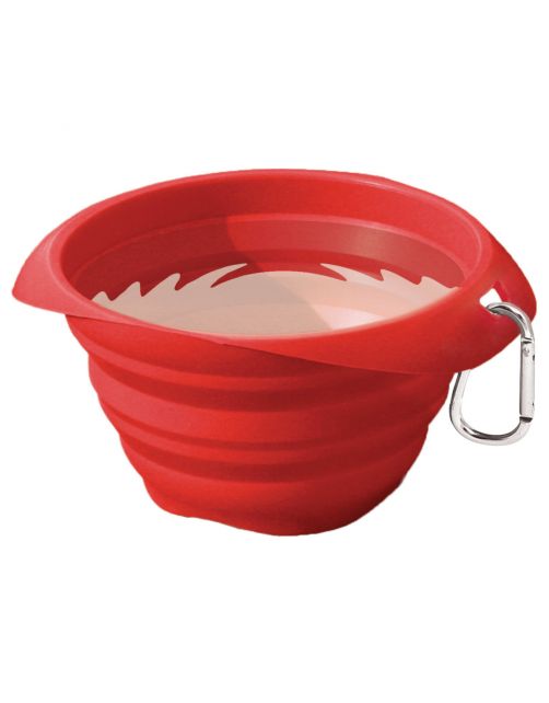 Kurgo Collaps A-Bowl - Opvouwbare Reisvoerbak - Hondenvoerbak