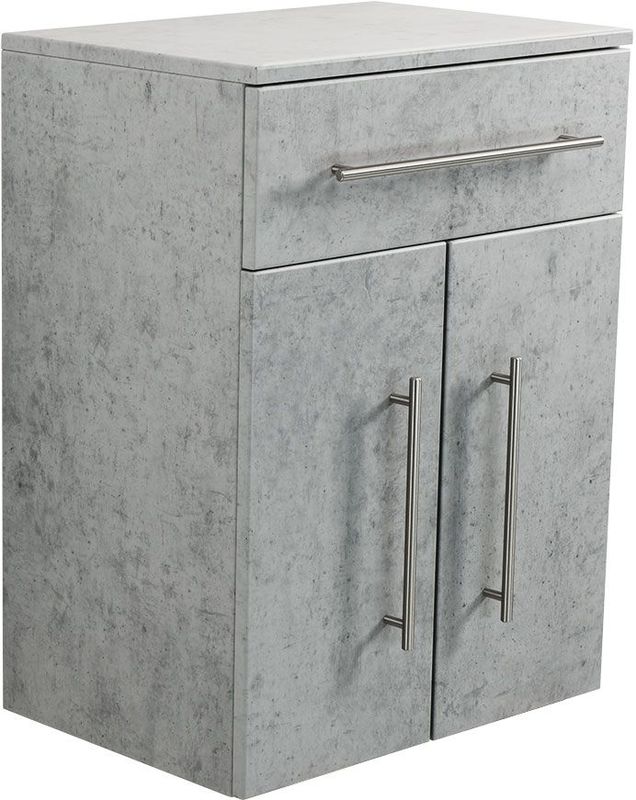 Saniclear - Extra - Kolomkast - Beton Grijs - 53x72