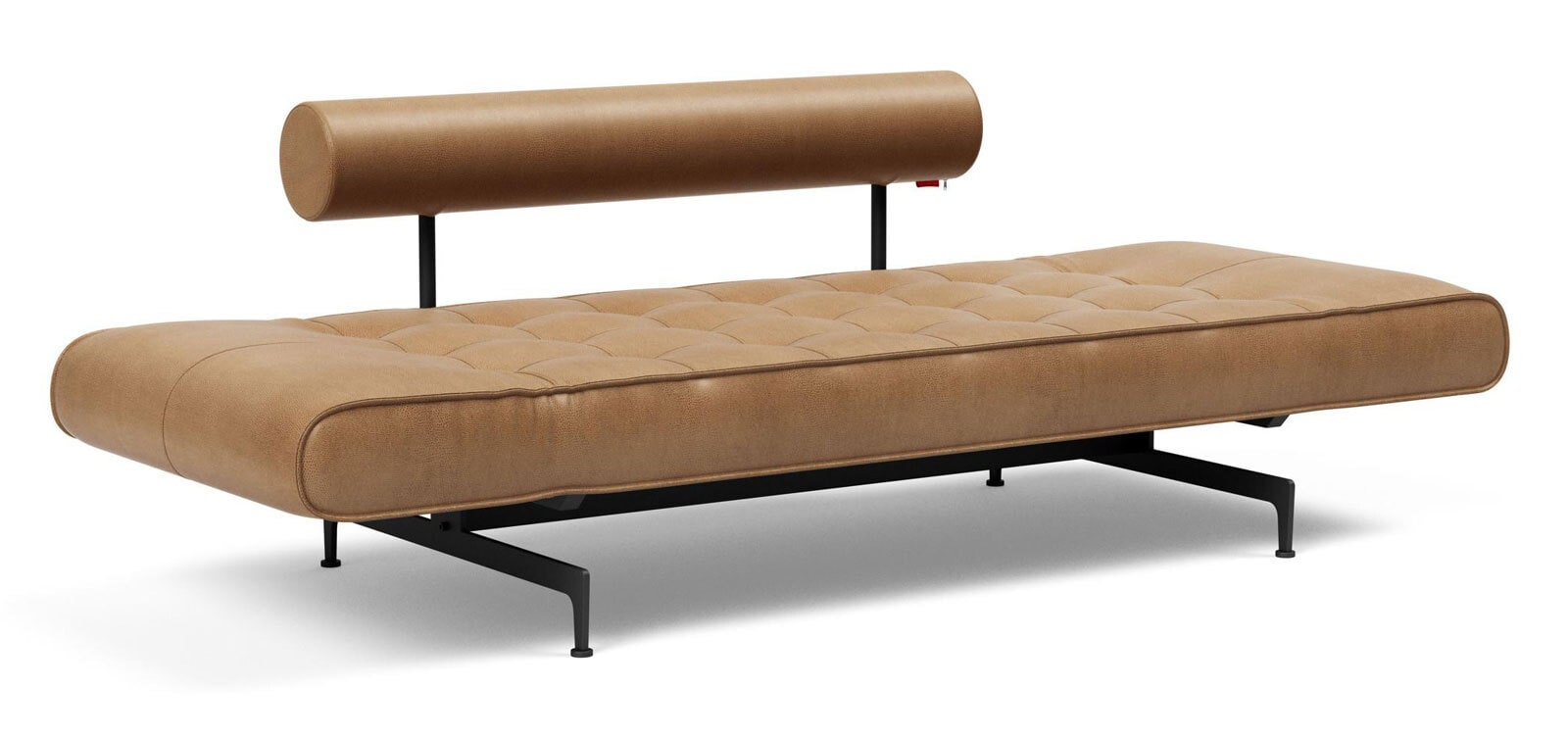 INNOVATION LIVING Schlafsofa LISALA Lederlook Faunal braun