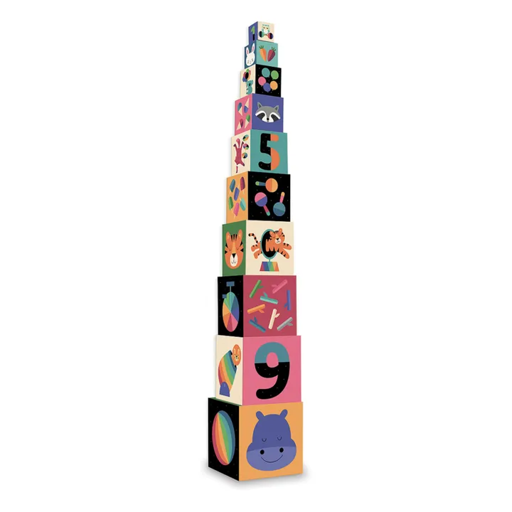 Vilac Cubes gigognes Arc-en-ciel