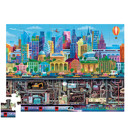 Crocodile Creek Puzzlespiel - 48 Teile - Oben & Unten - BIG Cit