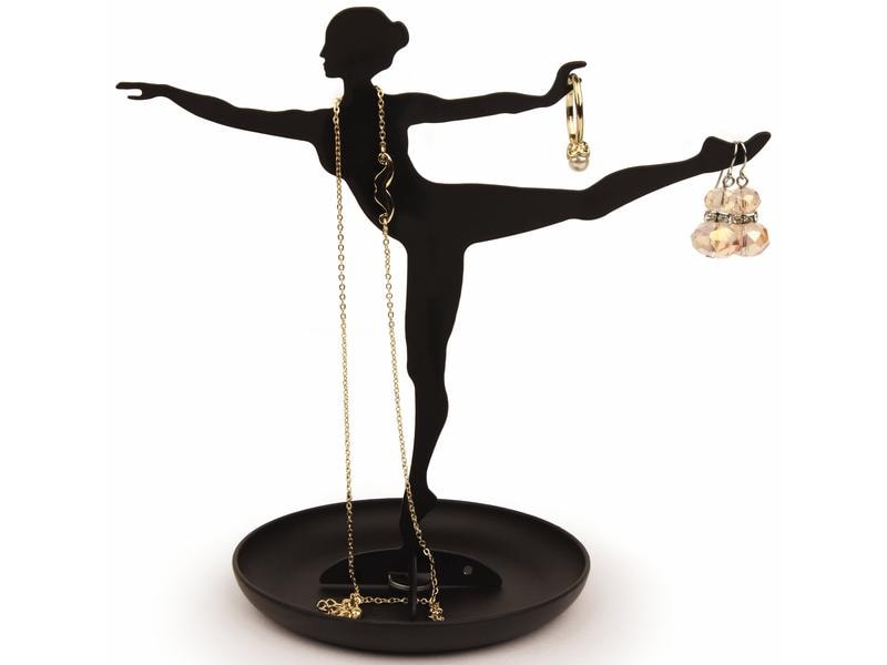 Kikkerland Schmuckhalter Ballerina 13 cm Schmuckhalter tanzende Ballerina
