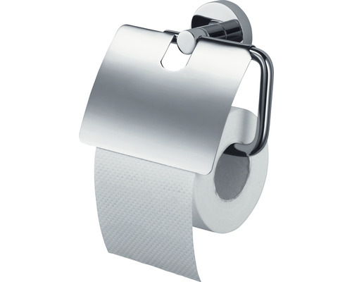 Papierrolhouder met deksel HACEKA Kosmos chroom 1208522