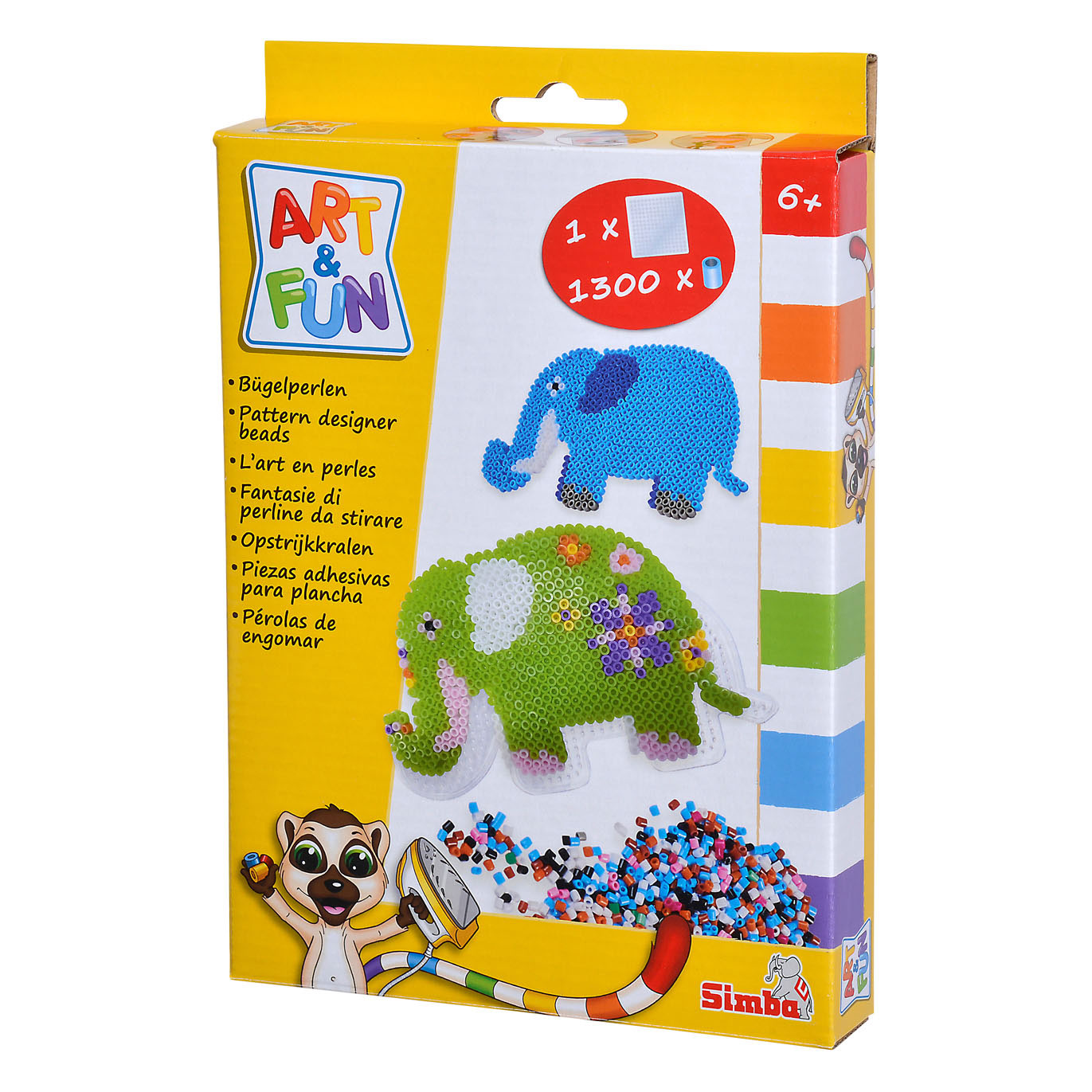 Art & Fun Strijkkralen Dieren Set