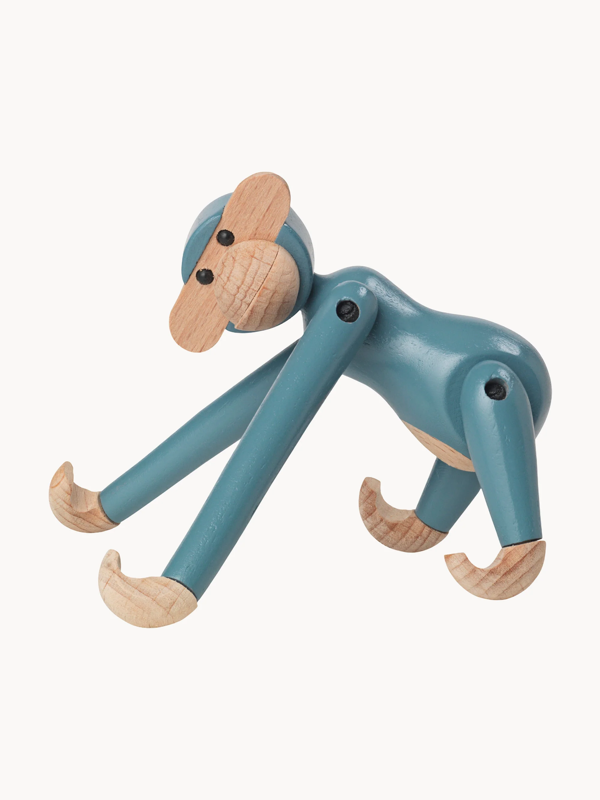 Decoratief object Monkey Mini van beukenhout