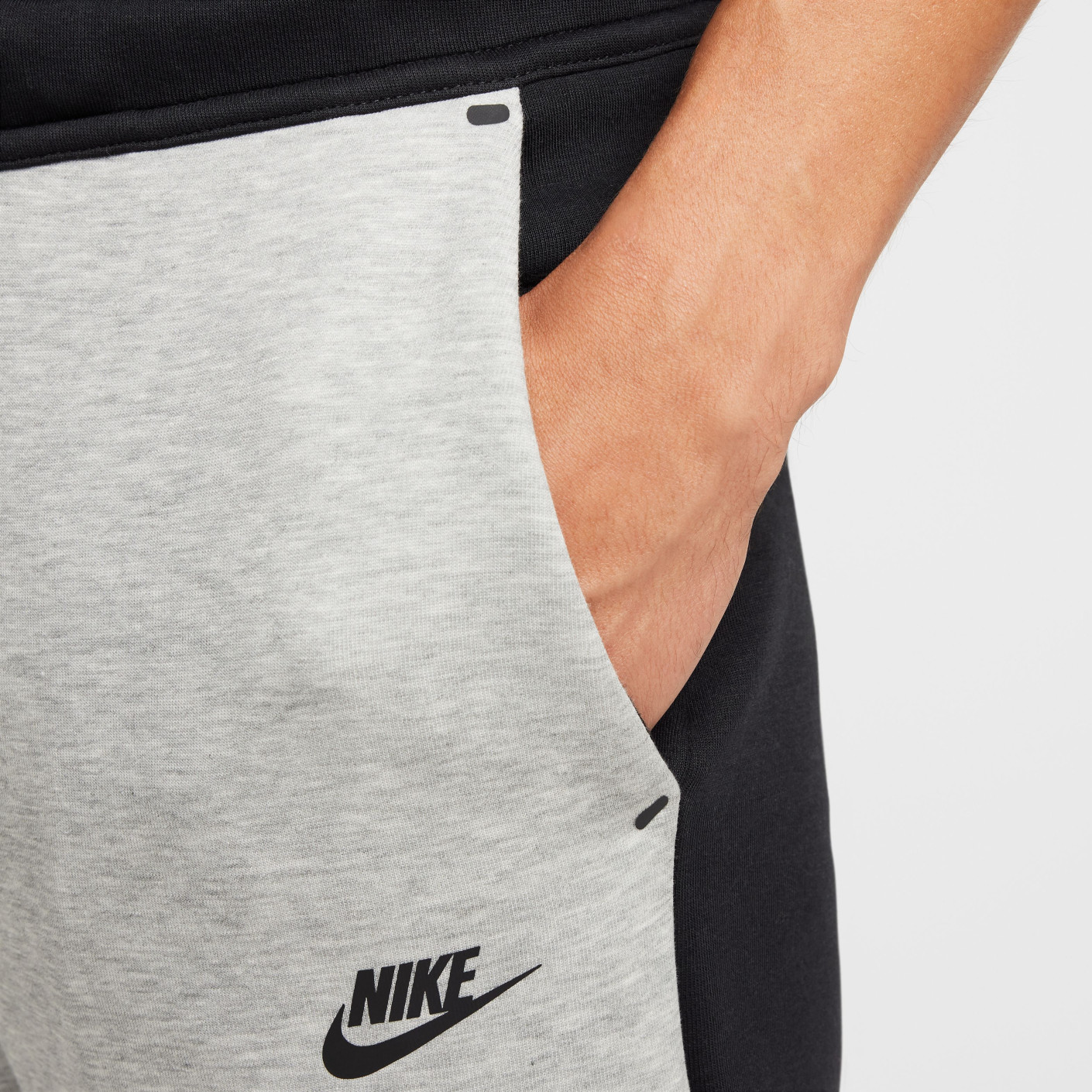 Nike Tech Fleece Sportswear Trainingspak Zwart Lichtgrijs