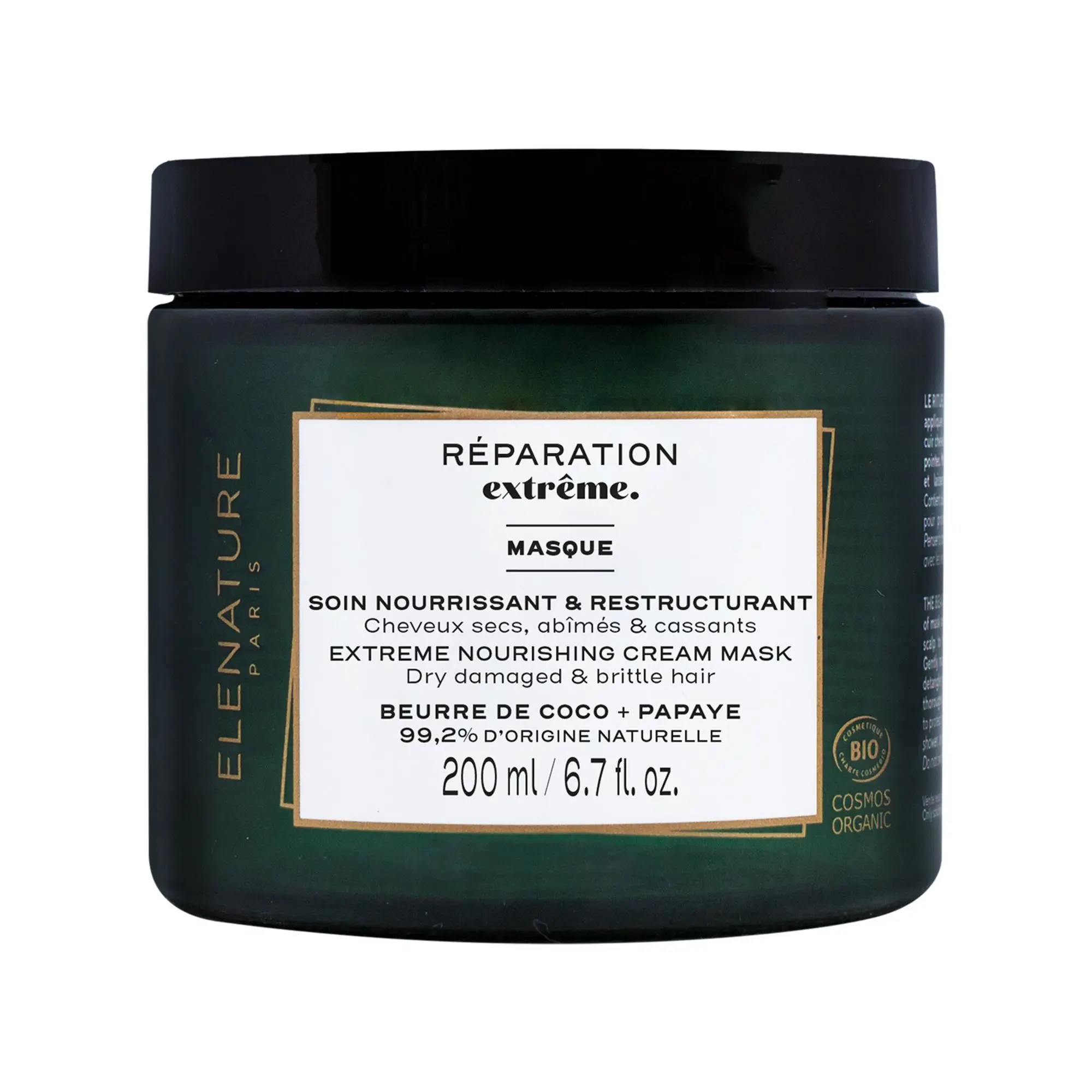 Elénature - RÉPARATION EXTRÊME Masque Soin Nourrissant & Restructurant- Masque / soin
