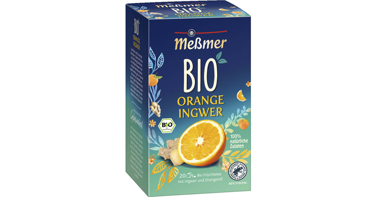 MESSMER Bio Orange-Ingwer
