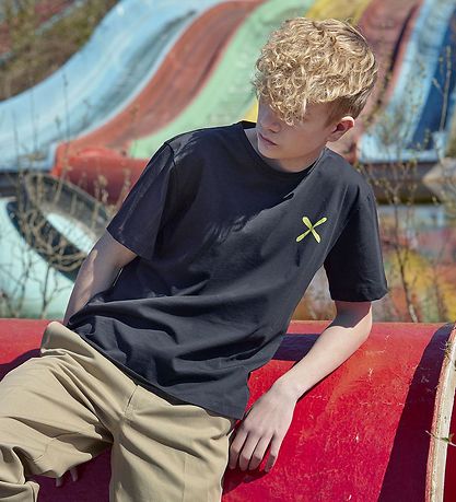 Hound T-shirt - Blåck