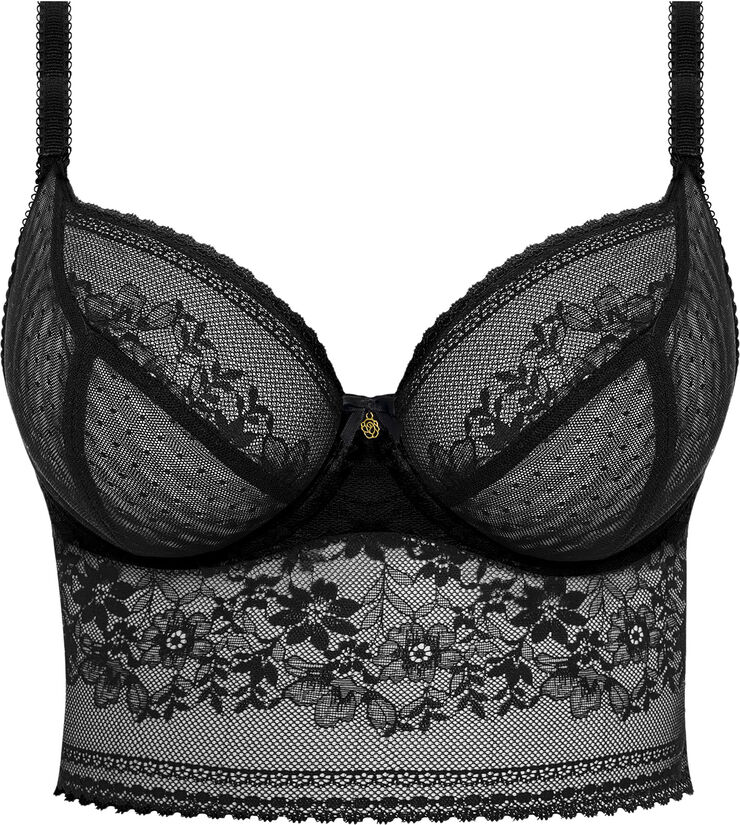 Freya SYDNIE UW LONGLINE BRA Black