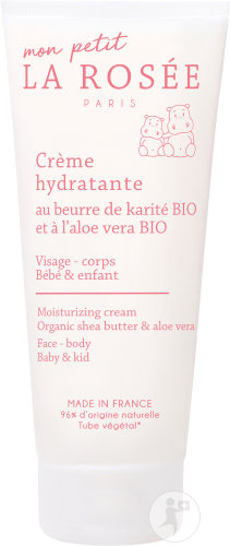 La Rosée Mon Petit Crème Hydratante Au Beurre De Karité Et Aloe Vera Bio Visage Et Corps Tube 200ml