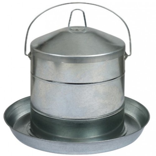 comedouro de pássaros de chapa metálica