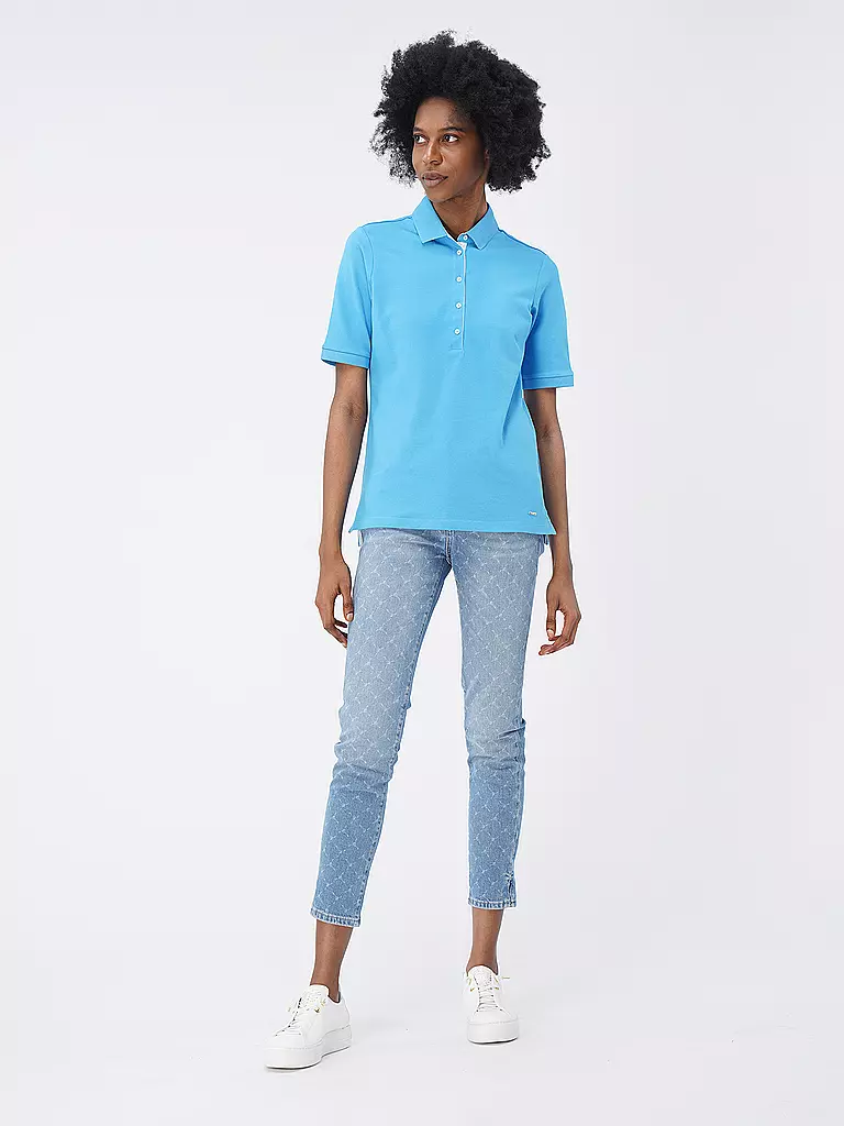BRAX Poloshirt CLEO hellblau