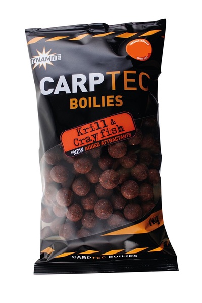 Bouillettes Dynamite Baits Carptec Krill & Crayfish Boilies (1.8kg)