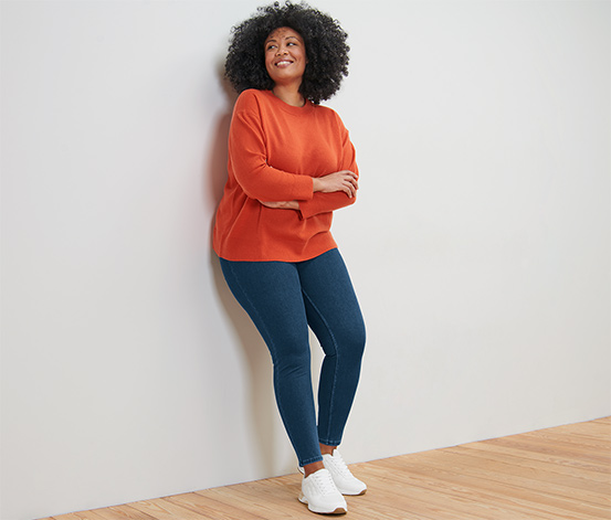 Feinstrick-Pullover mit Cashmere