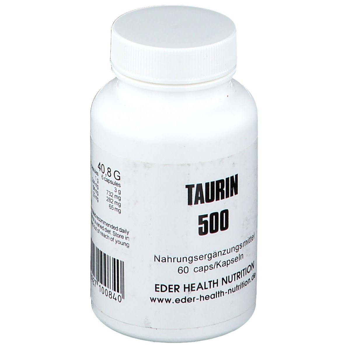 Taurin 500 Kapseln