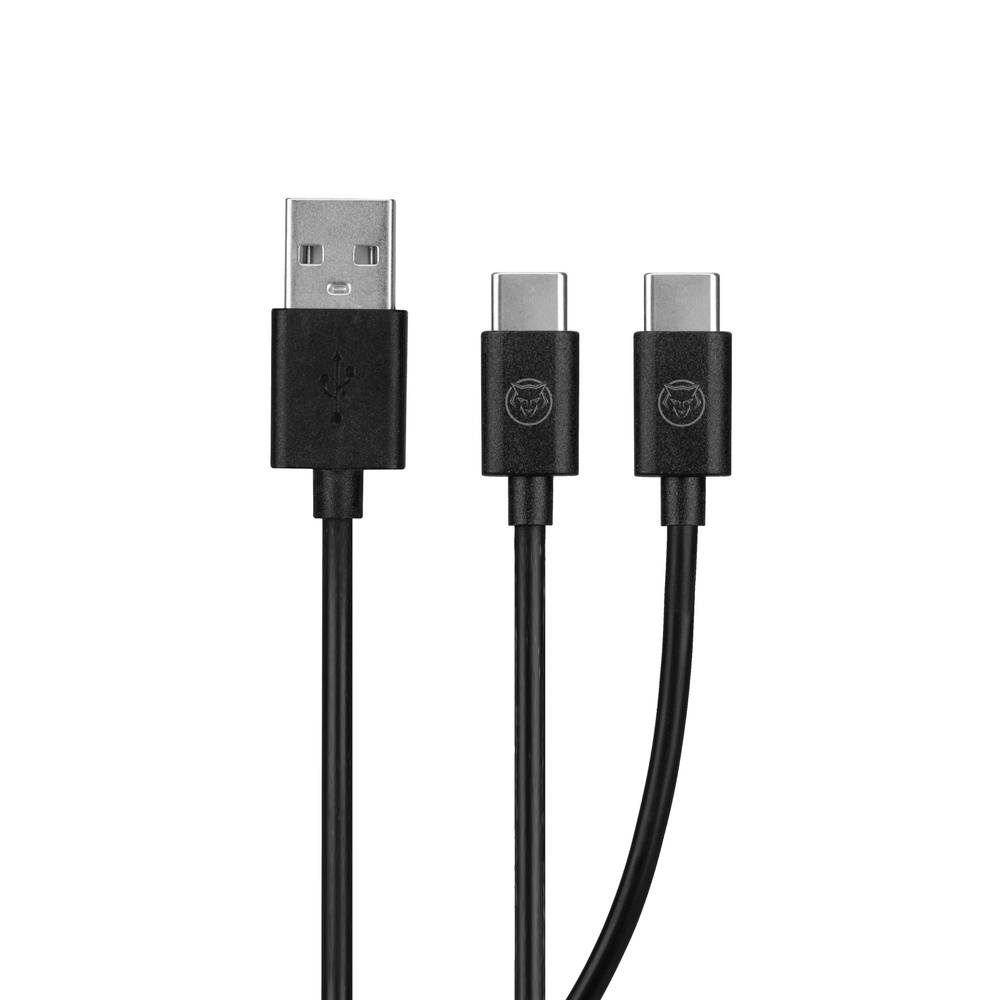 PS5 Qware Gaming USB Y-kabel - 3,5 meter