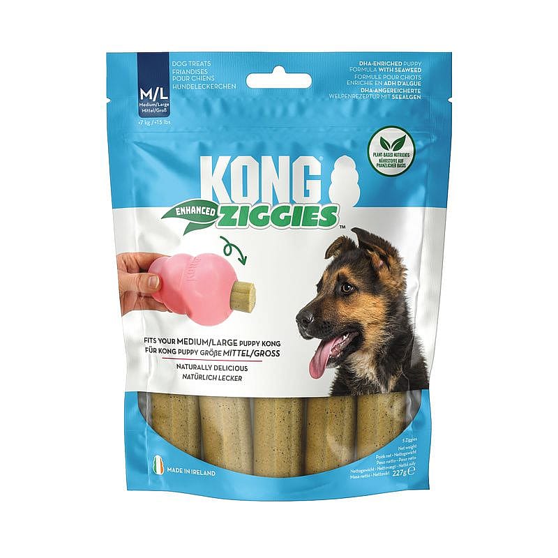 KONG Enhanced Ziggies Puppy | M/L | 15584.2