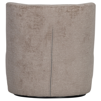 WOOOD fauteuil Atty zand velvet stof draaibaar
