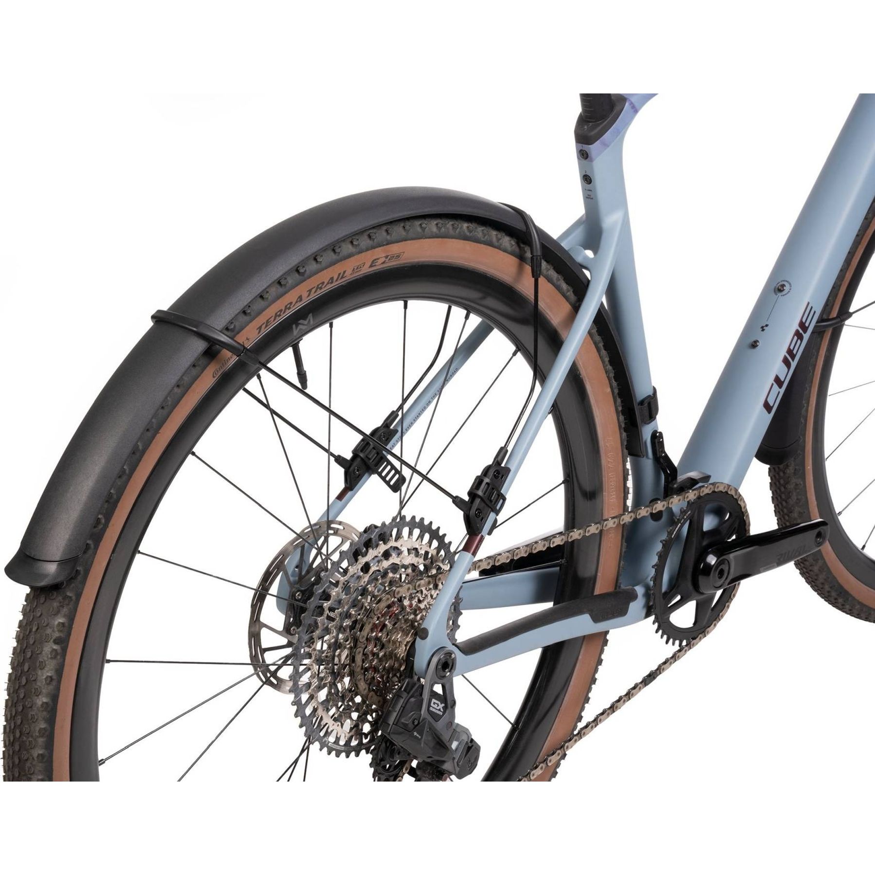 ACID Clip-On Gravel 28 Inch Spatbordenset