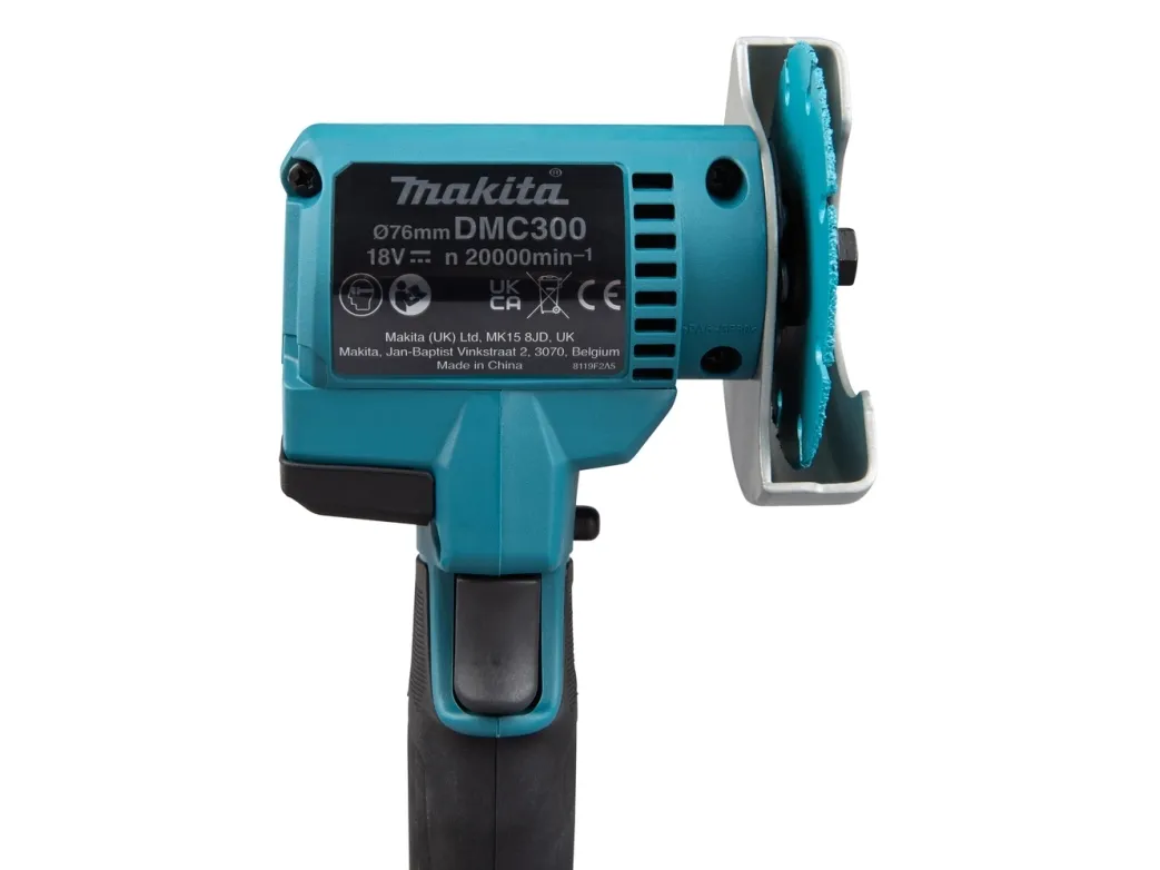 Makita DMC300Z Akku-Winkelschleifer, 2000 rpm, 7,6 cm, Batteri, 5 At, 820 g - SOLO