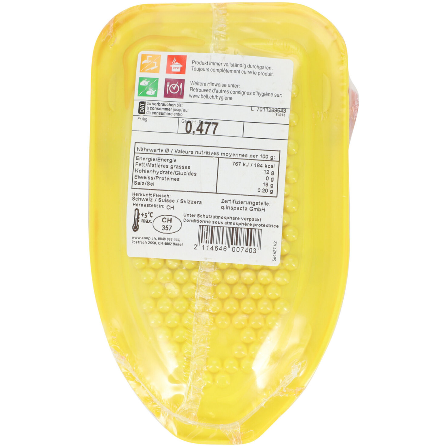 Mistkratzerli ca. 525g
