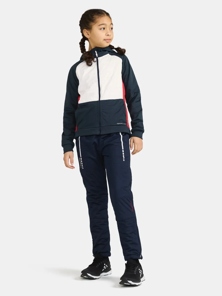 Craft NOR ADV Thermal Hood XC Jacket JR Blaze/Bright Red
