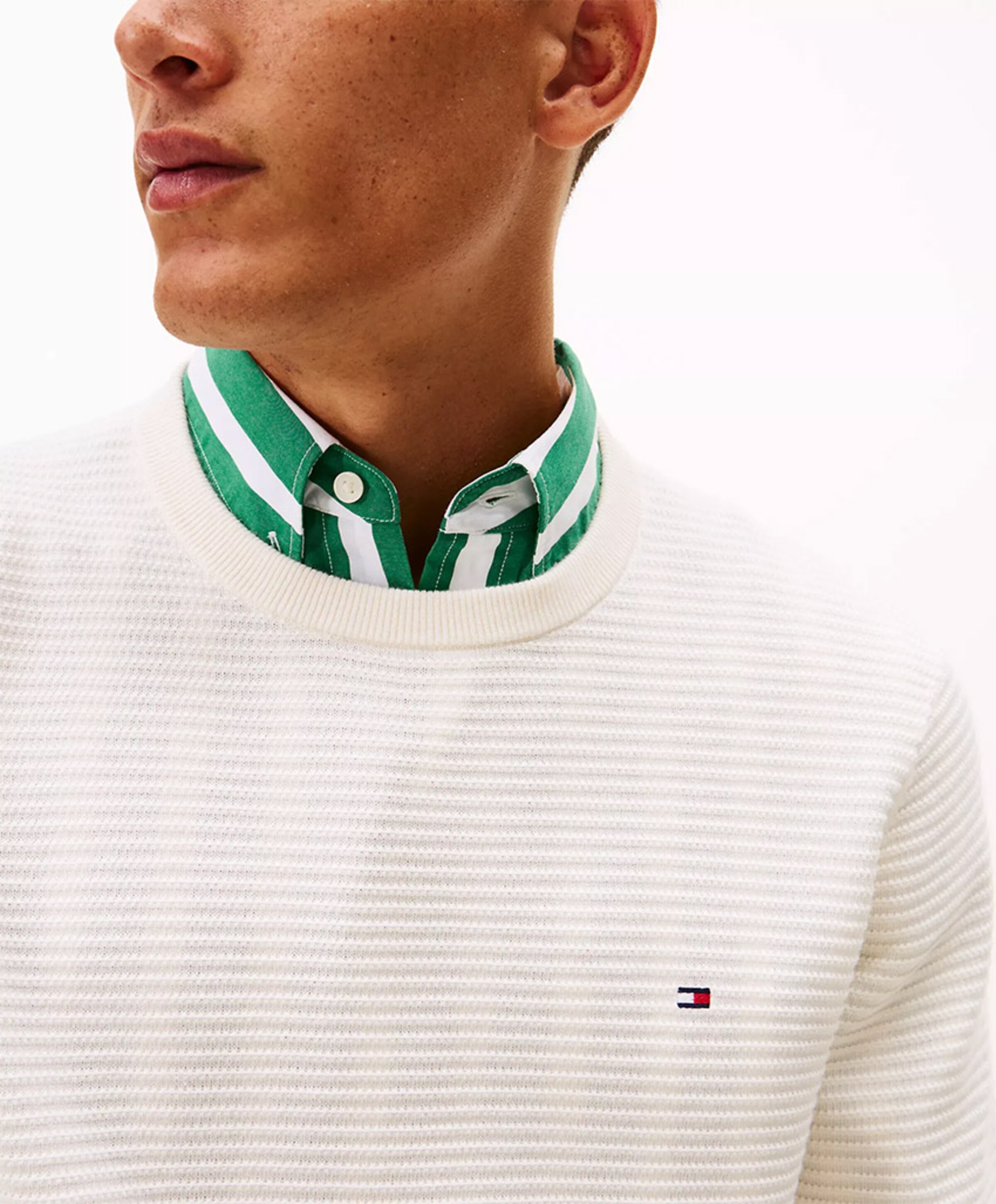 Tommy Hilfiger Heren trui ecru