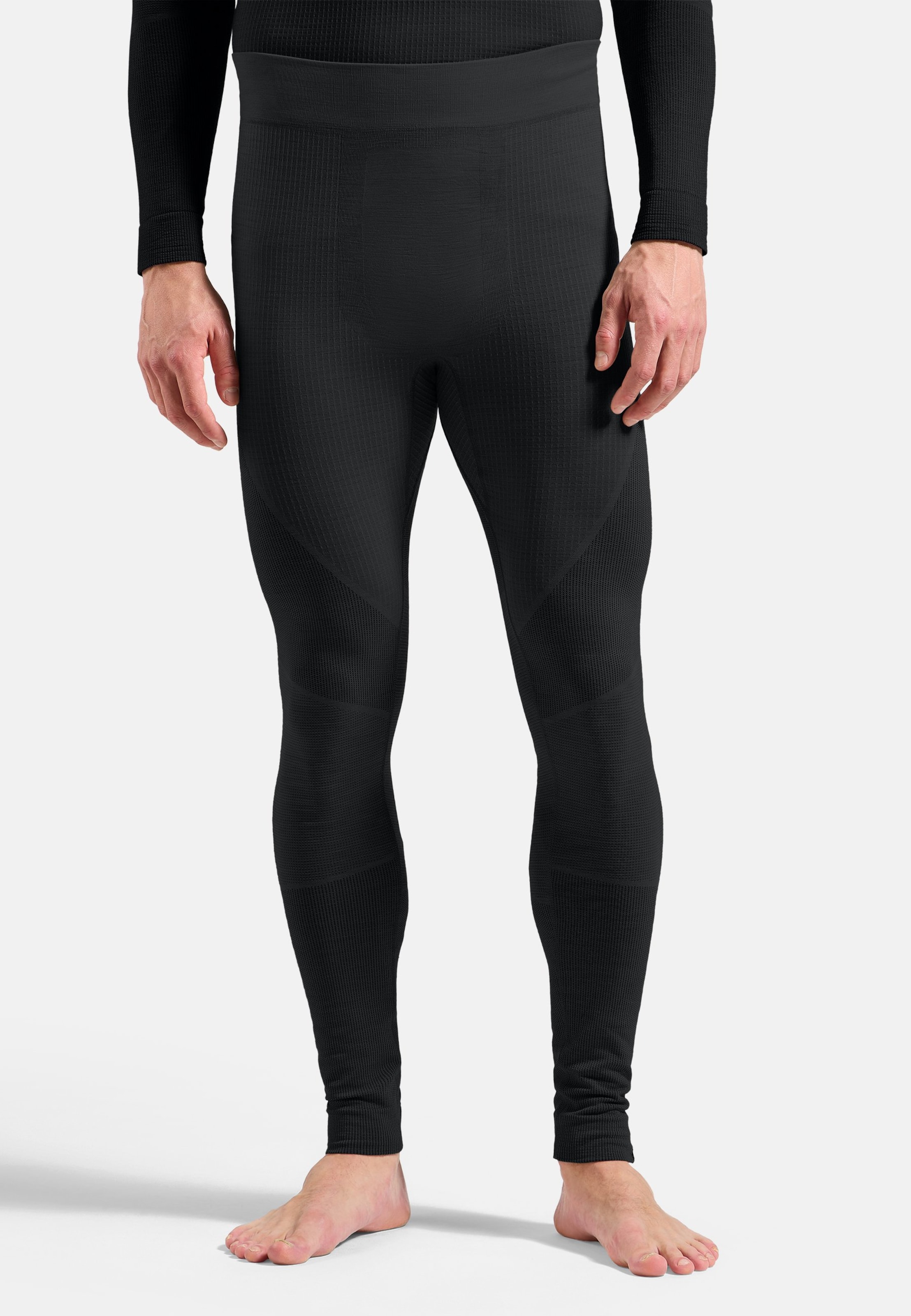 Lange Seamless Performance Wool Funktionstights in black