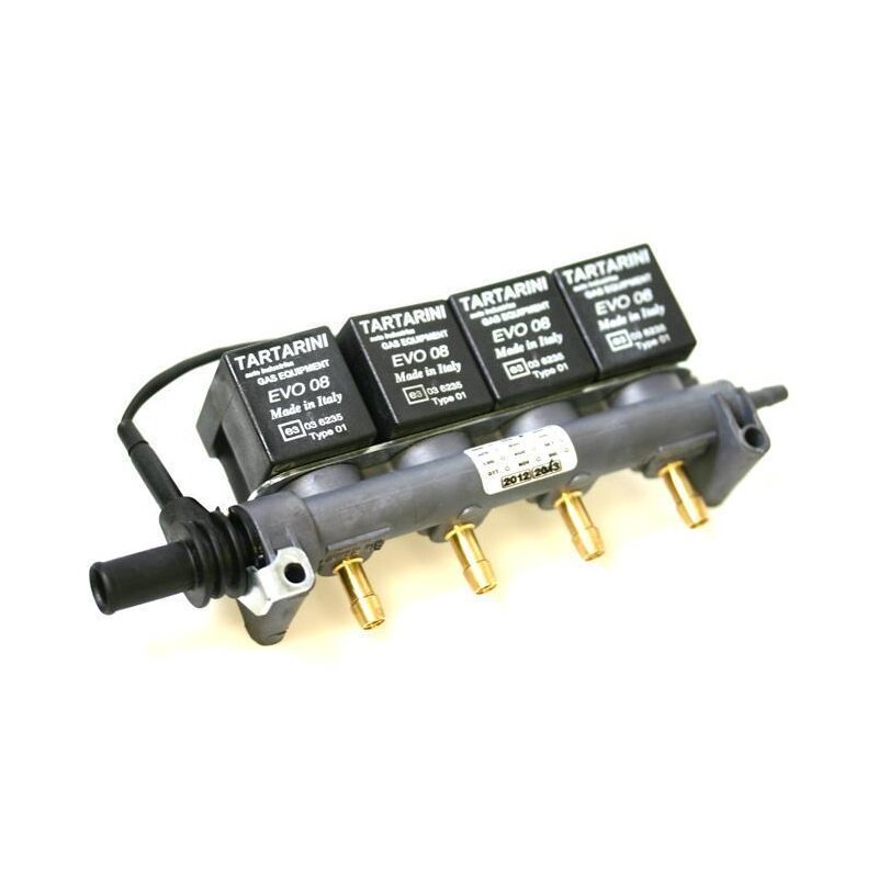 Tartarini Injektor LPG CNG 4 Zylinder EVO08G mit Temperatursensor
