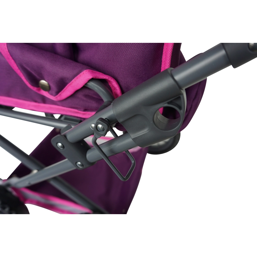 knorr toys® Puppenwagen Ruby NICI Miniclara lila