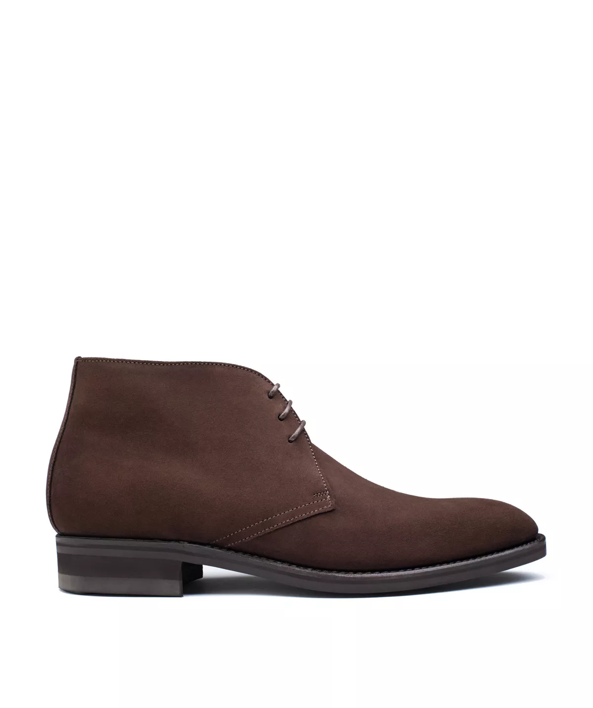Bottines CHUKKA Veau Velours Marron (ancienne forme)