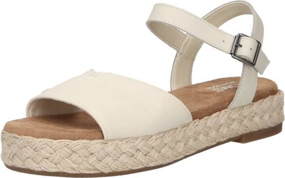 TOMS Abby Sandalen Dames Natural
