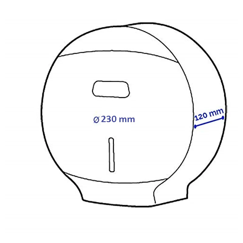 CLAR - Distributeur de papier toilette mini jumbo