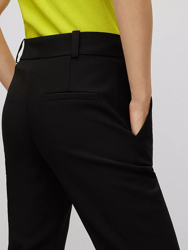 HUGO Hose Bootcut HOVANI schwarz