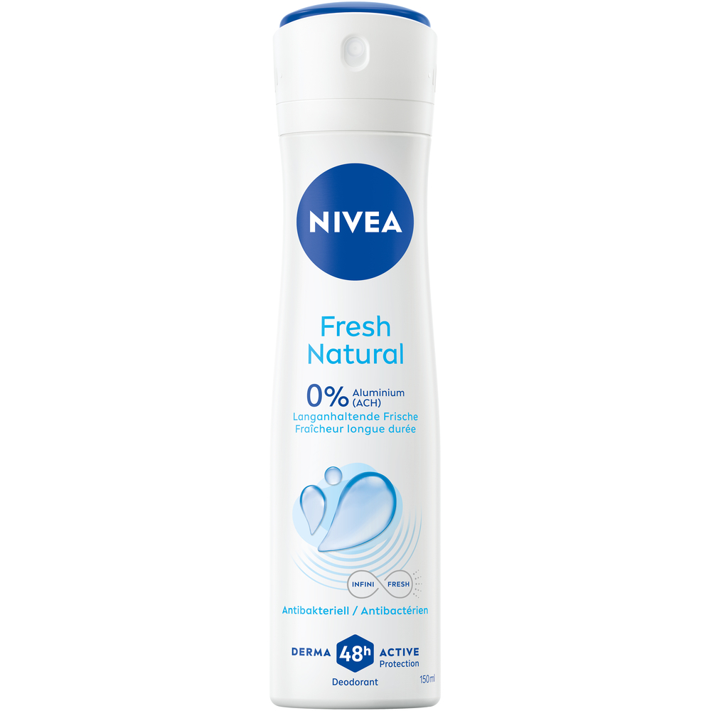 Nivea Deo Fresh Natural Spray Female Aeros Spr 150 ml