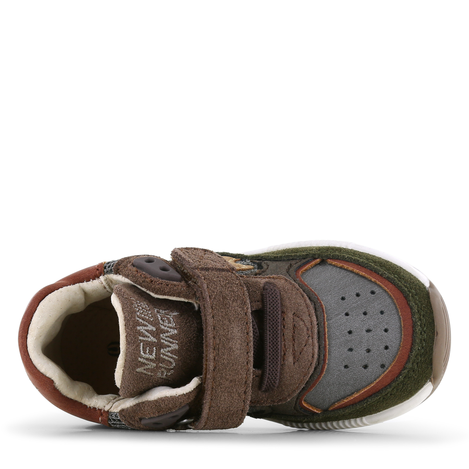 Shoesme donkerbruine sneaker Mesh, Microfiber nubuck, Suède | Sale