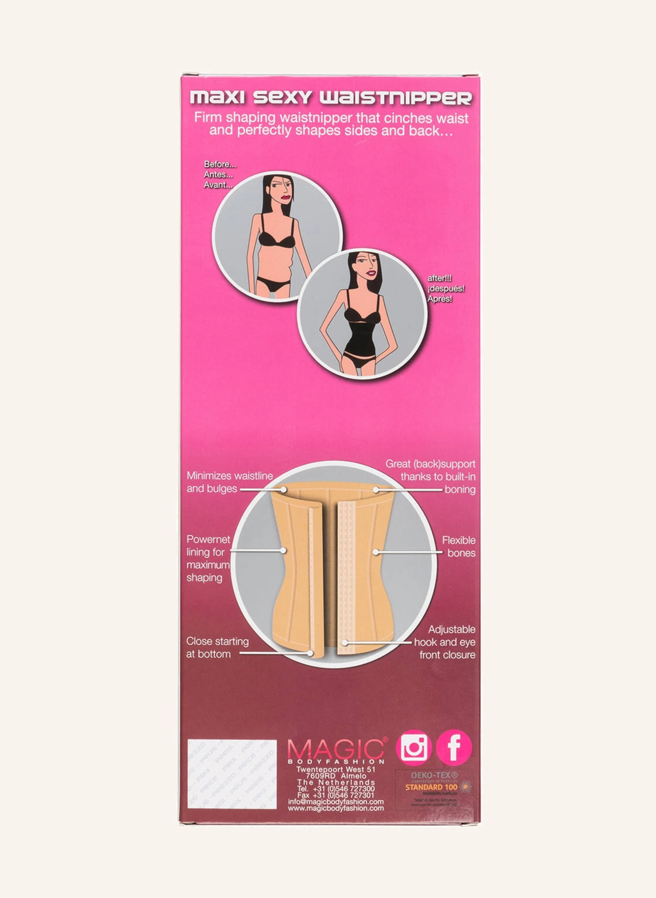 MAGIC Bodyfashion Corsage MAXI SEXY WAISTNIPPER