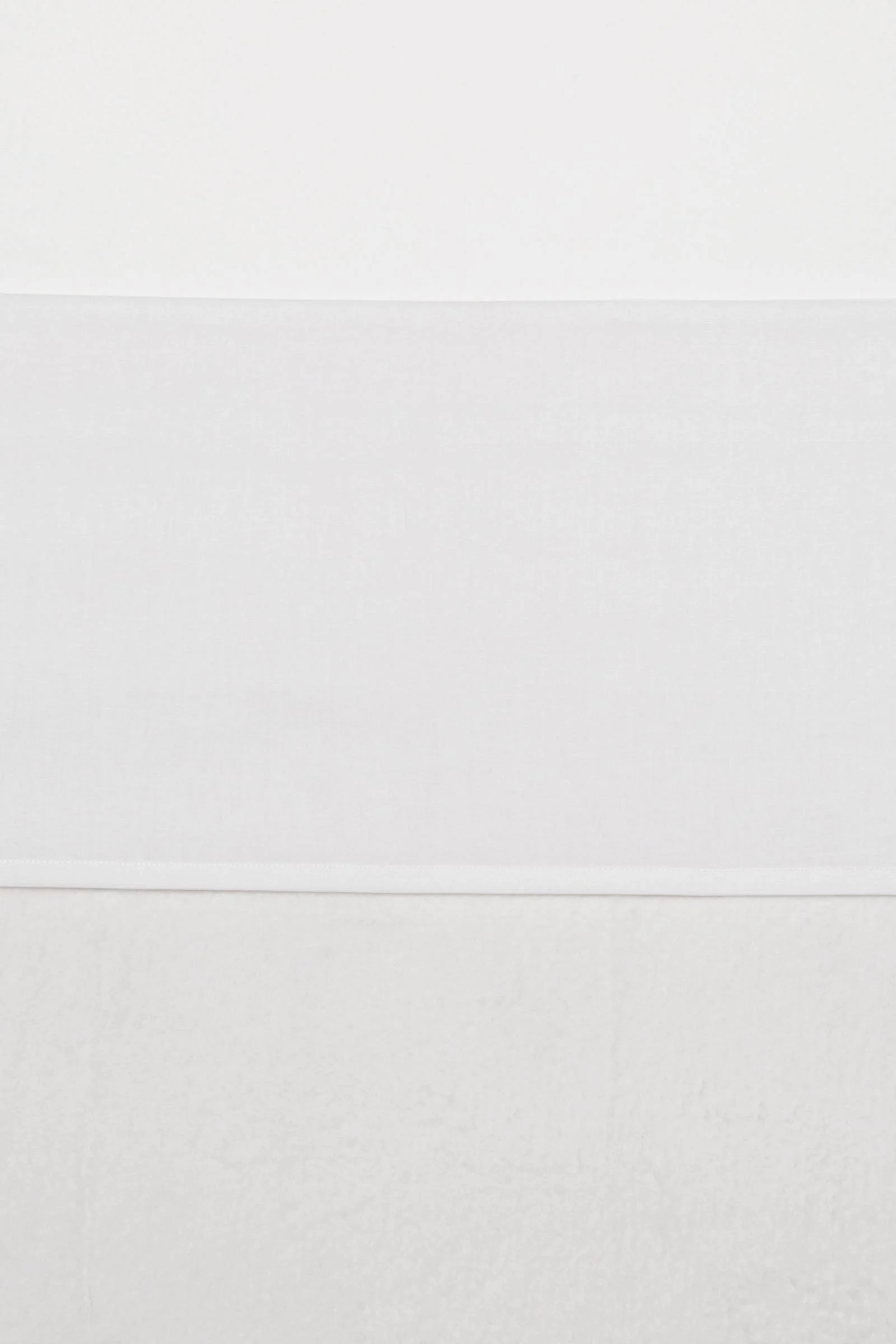 Meyco Uni wieglaken 75x100 cm wit
