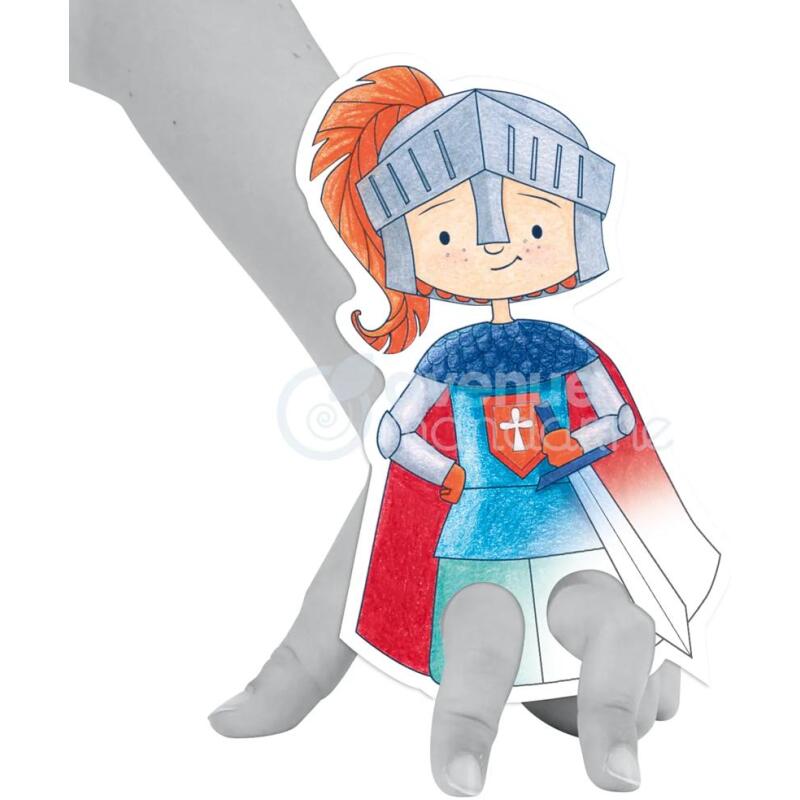 Graffy Puppet, Dragons et Chevaliers - Bleu