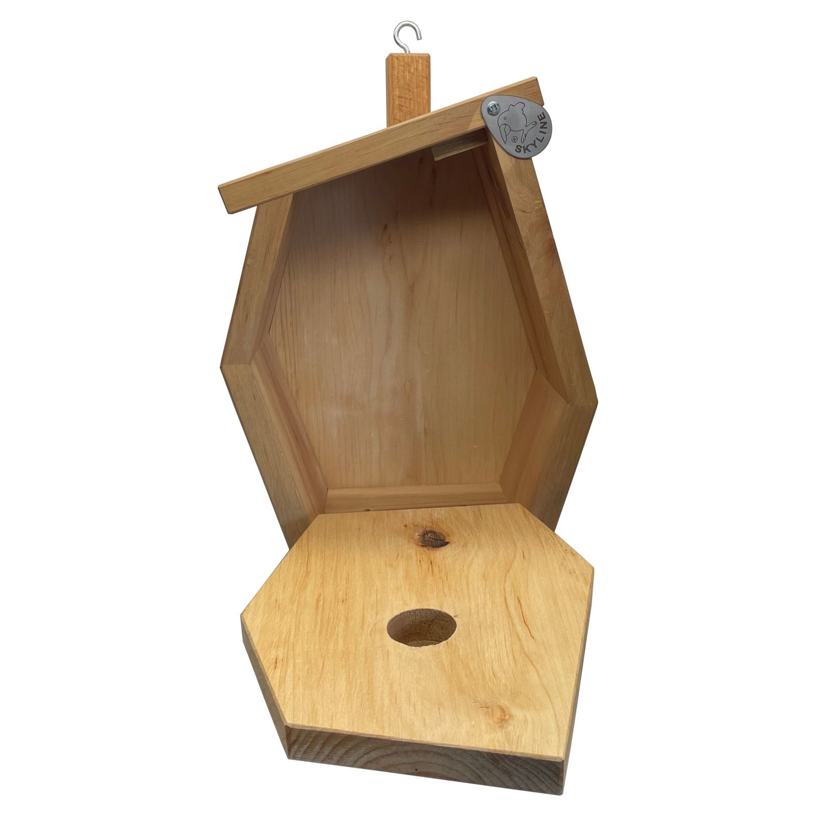 Skyline Nistkasten für Wildvögel - Vogelhaus aus Vollholz