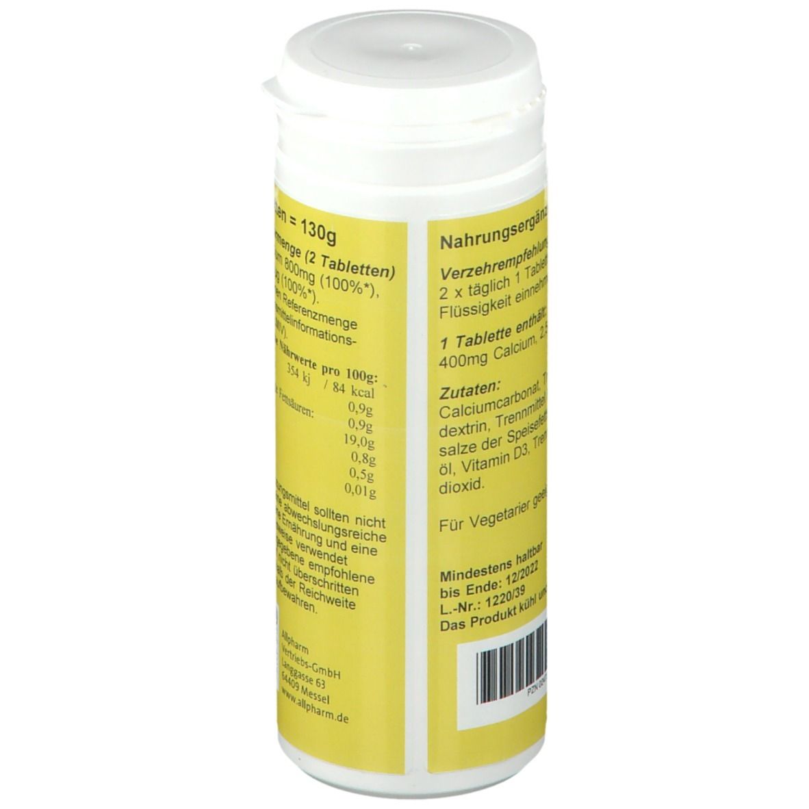 Calcium + D3 Tabletten